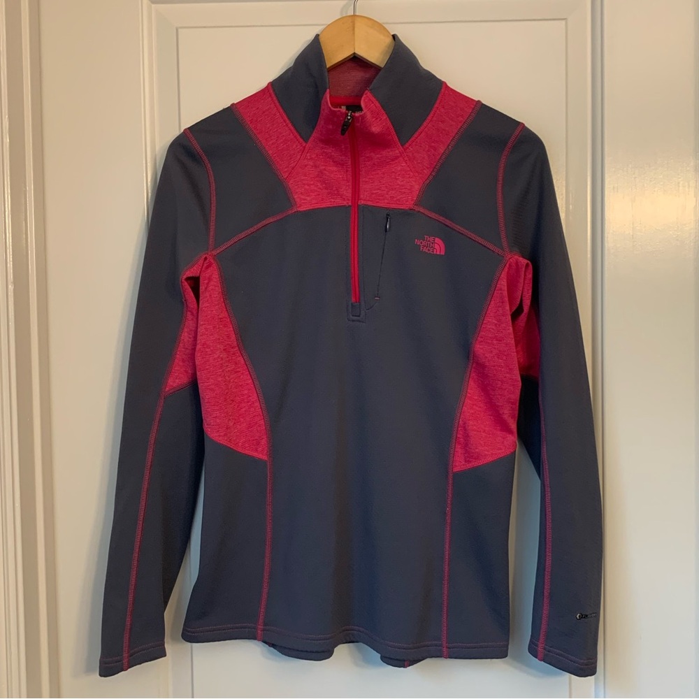 The North Face Flashdry Quarter Zip Running Hiking Top